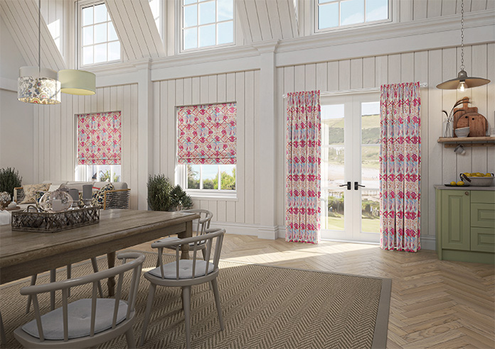 Faded Glamour, Fairground White - Made To Measure Curtains - Image 8